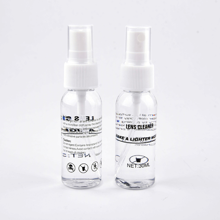 Antibeschlag-Flüssigspray für Linsen Custom Spray Lens Cleaner