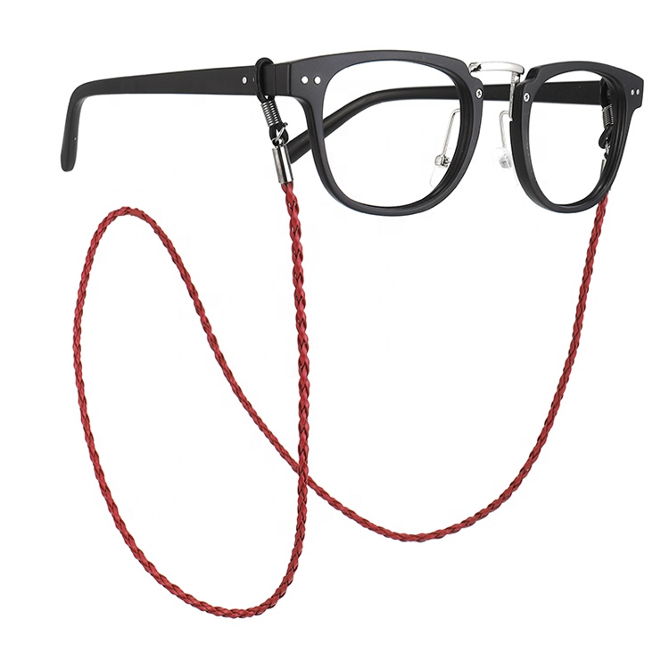 Massengroßhandels-justierbare leere lederne Sonnenbrillen-Brillen-Ketten&Schnüre